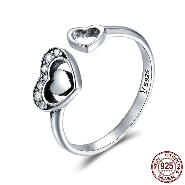 Heart to Heart Ring - HANDBAGS & CO