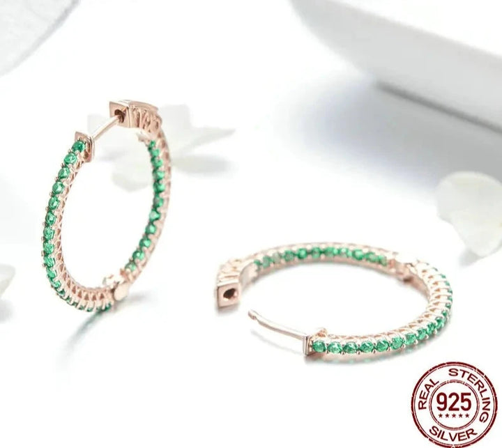 Green CZ Earrings: A Statement Piece for Any Occasion - Handbags & Co