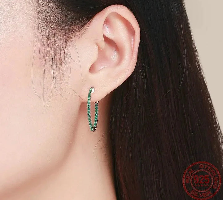 Green CZ Earrings: A Statement Piece for Any Occasion - Handbags & Co