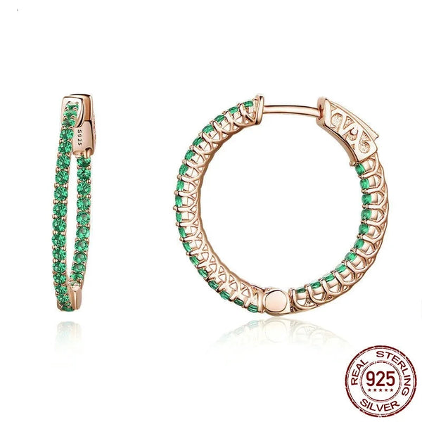 Green CZ Earrings: A Statement Piece for Any Occasion - Handbags & Co