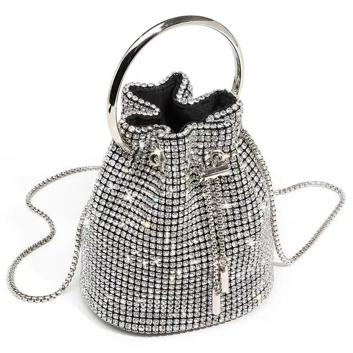 Women's bag a w bucket inlaid diamond - HANDBAGS & CO