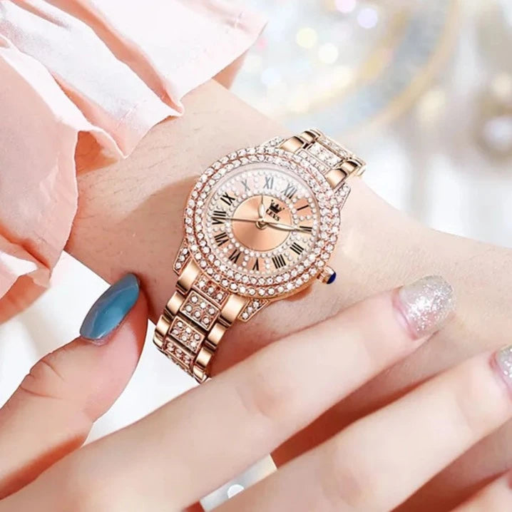 Women's Watches: Exquisite Design, Quartz Movement, Dazzling Diamonds - HANDBAGS & CO