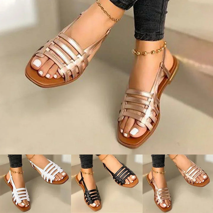 Summer Gladiator Sandals for Women – Hollow Out - Handbags & Co